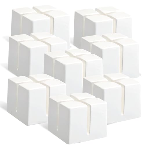 Dimsile 8 Pack Evaporative Cooler Cake Swamp Cooler Cleaner Cake Air Freshen Block Diatomite Water Eliminator Natural Moisture Absorbing Stone