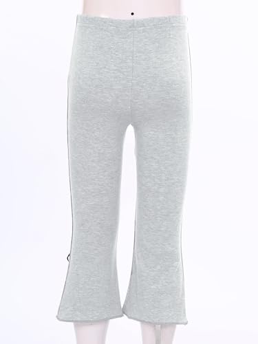 JEATHA Kids Girls Ribbed Bell Bottoms Bowknot Flared Pants Trousers Elastic Waistband Leggings Fall Clothes4