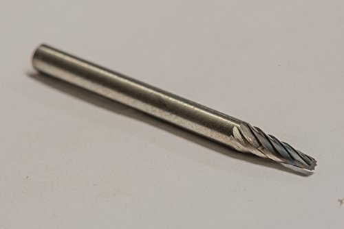 SM-41 Fresa de carburo macizo a corte único 1/8" x 11/32" miniatura 6