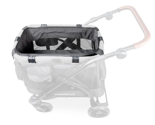 Image of WONDERFOLD Stroller Wagon M1 Luxe Baby Lounger - Comfortable and Easy to Install with Removable Baseboard for Easy Cleaning, for Use with M1 Model Only