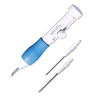 Cisixin 3 Size Stickerei Werkzeug,Stickerei Pen und Nadel Stickstanze Werkzeug Set