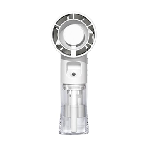 Genérico Ventilador Portátil - Enfriador de Mano Potente Recargable USB | Ventilador con Portátil | Para Playa Verano Maquillaje Oficina Gimnasio Hogar Viaje Interior Exterior Golf