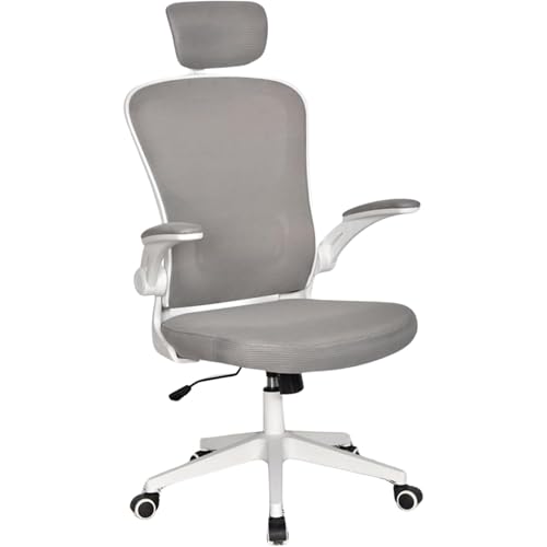 Cadeira de Escritório Ergonômica, Malha Respirável e Encosto de Cabeça Ajustável, Estofado Mesh | Ca