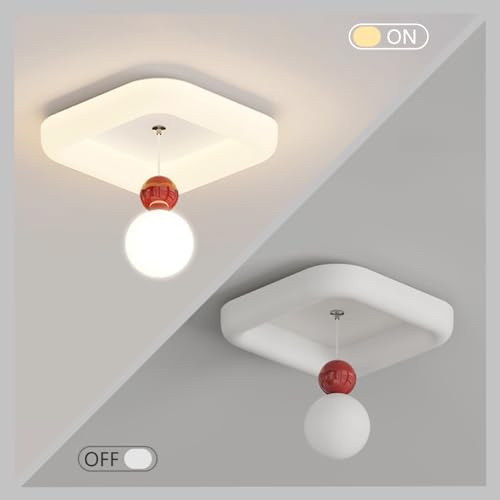 Lámpara de techo H3TF5J para techos bajos con mando para regular la luz sin levantarse 5