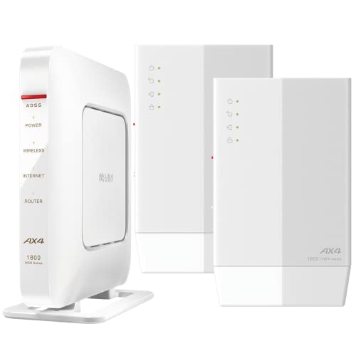 バッファロー WiFi 無線LAN 中継機 Wi-Fi6 WEX-1800AX4 WEX-1800AX4 : Wi-Fi中継機 : AirStation | バッファロー