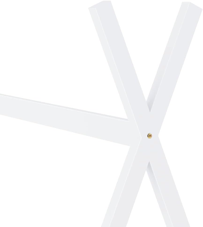 Close-up of the top joint of the vidaXL Tipi Bed Frame