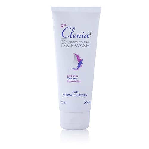 Image of Clenia Skin Rejuvenating Face Wash (100g) & Aquasoft Day SPF 50+ Cream (75g) - Brightening Cleanser & Hydrating Sunscreen Duo for Glowing Skin