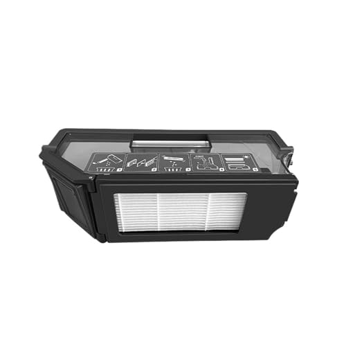 Dust Container Filter Accessory, Compatible for ECOVACS Deebot X1 Turbo/Omni, Vacuum Cleaner dust Container with Filter Accessory.(4 Filters)