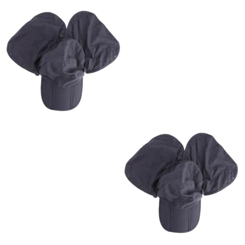 Chapeaux de soleil pliables anti-UV Healeved gris pour pêche sport randonnée et plage
