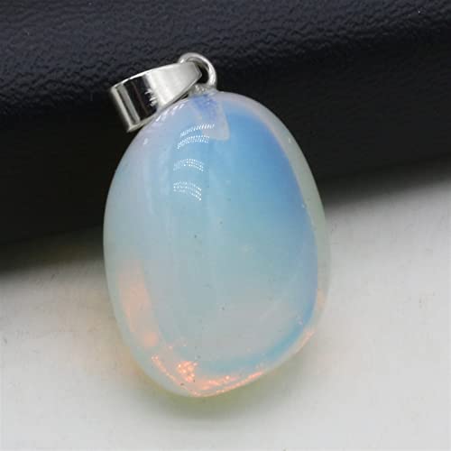 Pendentif en opale naturelle faite à la main et bijou artisanal unique