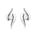 Produktbild Carissima Gold Damen-Ohrringe 375 9 Karat (375) Weißgold Rundschliff Diamant