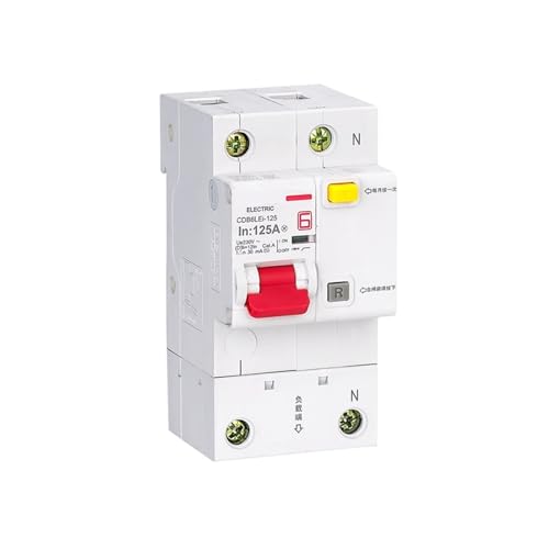 Disjoncteur micro-fuite CDB6LEI-125 protection différentielle 100A 1P+N