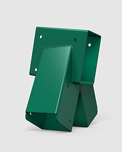 2 Swing Set Brackets, Wooden Swing Hardware Bracket, Playground Equipment Parts, Green(Screws Included)