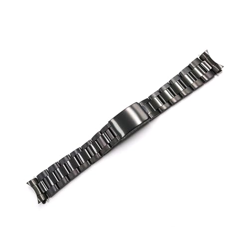 Bracelet de montre huître en acier inoxydable 316L argent et or 19mm YHNNH