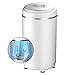 YXWxyj Lavadoras 5KG Mini Secadora de Giro,con UV Función antibacteriana y Temporal de BLU-Ray,Carga Superior,fácil operación Duradera Abdominales Tina Simple Reino Unido Enchufar (Color : D)