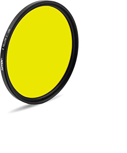 Filtro Amarillo 8 Tiffen 40,5 mm para fotografía monocroma y contraste de paisajes