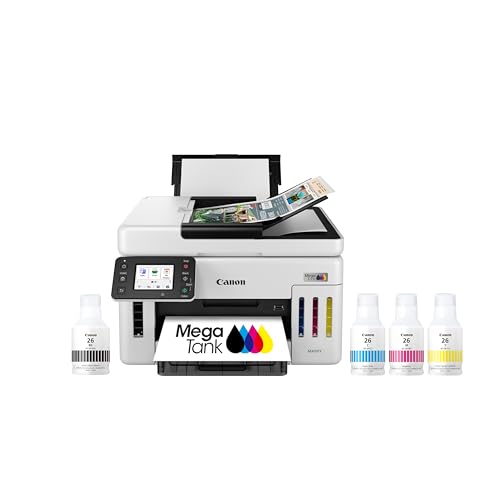 Canon Megatank GX6120 Wireless All-in-One Printer, Print, Scan and...