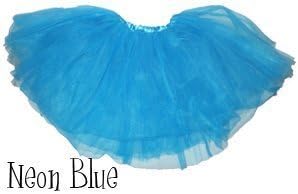 One Neon Blue 12" Ballet Tutu