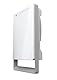 Radialight Digitaler Wand-Heizlüfter TOUCH mit Handtuchstange (Perlgrau) TBSLI003