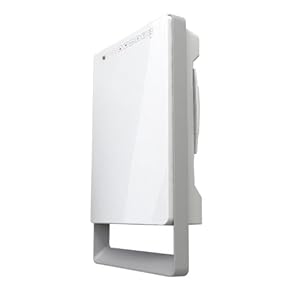 radialight radiateur soufflant numérique touch pour salle de bain avec barre porte serviette (gris perle) 1800w | tbsli003