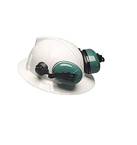 MSA Safety 10034487 Hat-Mounted Ear Muff, 25dB, Gray/Green image 4