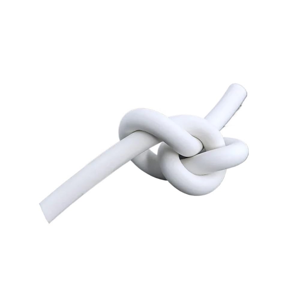 Anyaciy One Color Cord Sealing Gasket Silicone Rubber Foamed Strip, Length 1M Vmq Foaming Cord Sealing, Diameter 1-25Mm White Sponge Backer Rod Seal 1 Piece(14Mm)
