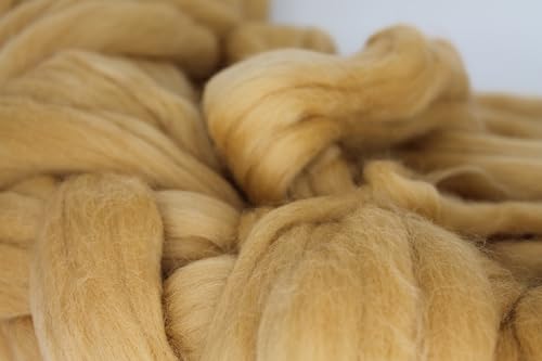theofeel Merinowolle Filzwolle 25g Ocker – Bild 3