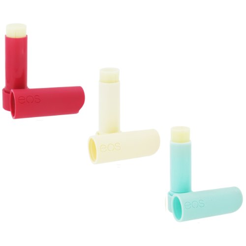 EOS Lip Balm Stick Sweet Mint, Vanilla Bean, Pomegranate Raspberry