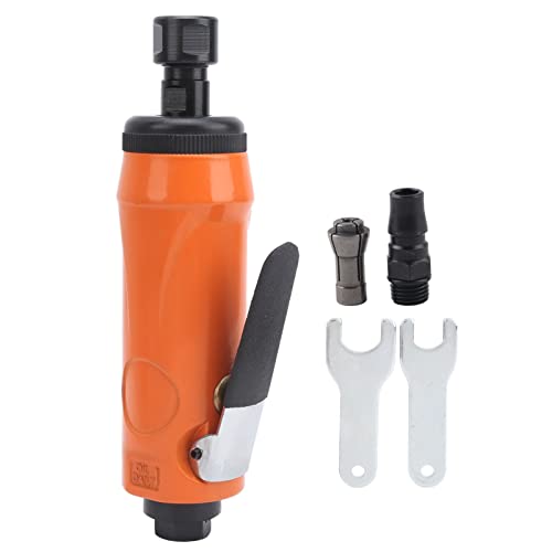 Air Die Grinder Pneumatic Grinding Kit, 0.62Mpa KP 621H, Manual Blank Trimming Tool, High Speed 20000rpm Grinder for Polishing and Cutting Hardware, Glass, Stone (Japanese Style)
