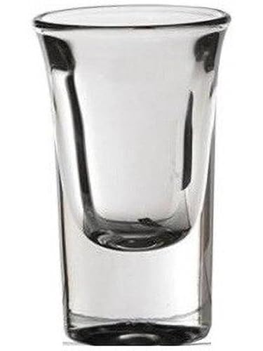 AFAST Clear Shot Glasses Add Fun and Style to Every Celebration and Toast. Enjoy Your Party, Capacity:- 30 Ml,Pack of 4, Size:- 4.5 X 4.5 X 6.5 CM