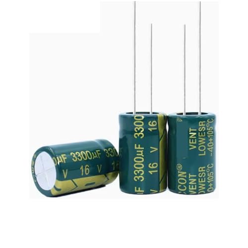 Condensateur électrolytique 25v2200uf 10x25mm pour filtrage de courant Lot de 10