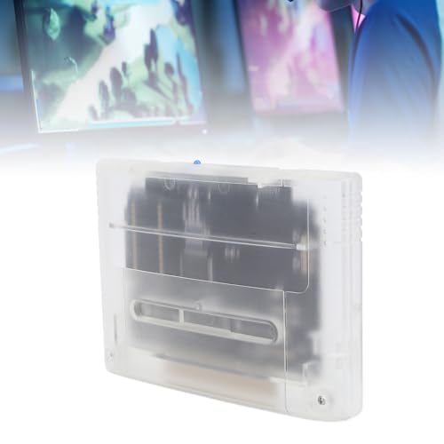 Cartucho de Juego 3000 en 1, Cartucho de Juego Clásico de 8 GB, Copia de Seguridad de Guardado Automático, Tarjeta de Juegos Multifuncional para Consola de Juegos SFC