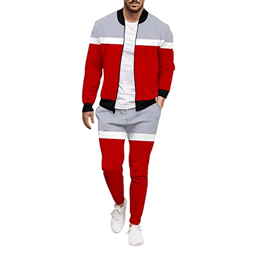 Ensemble deux pièces veste pantalon homme rouge fini les vêtements inconfortables