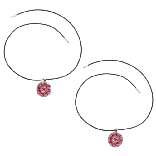 Porte-marqueur de golf magnétique Mikinona rouge avec 2 pièces