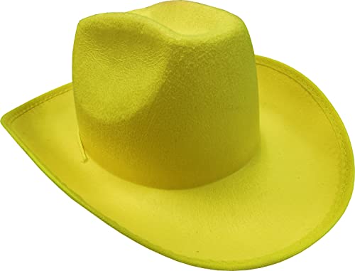 Adult's Rodeo Yellow Cowboy Hat Costume Accessory