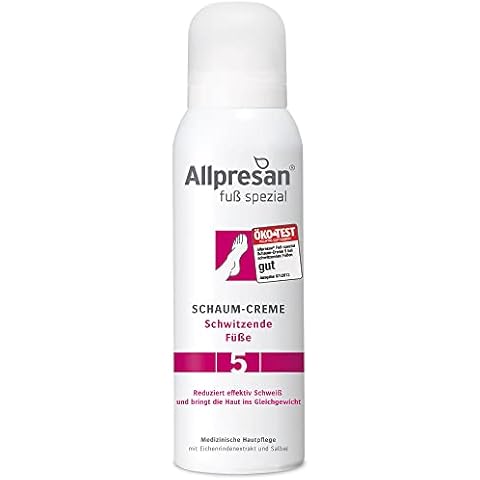Allpresan Fuß spezial Nr. 5 Schaum-Creme gegen Schweißfüße Cover