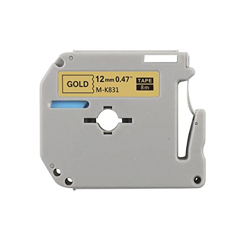 ita Rotulador Brother Pt-65 Pt-70 Pt-80 Pt-85 Pt-90 PT70Bm Dourada mk 831 Etiquetador Compatível M-2