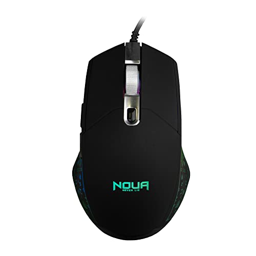 Neon r gaming-maus rgb mit usb-kabel