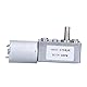 Gleichstrom-Schneckengetriebemotor, 60 U/min, DC 12 V, Hohes Drehmoment, Mini-Turbinen-Schneckengetriebemotor 4632-370 für Fensteröffner und Mini-Winden, Inklusive Motoreinheit
