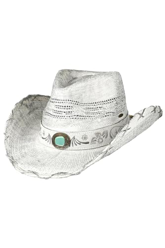 ScarvesMe Unisex Metallic X Stitches Ventead Cowboy Hat