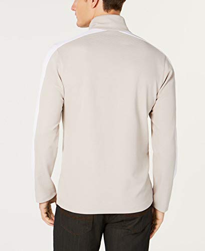 Alfani Mens Stripe Pullover Sweater, Grey, X-Large #TOP1