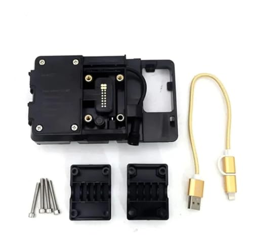 Motorrad Lenkerhalterung Für BMW Für G650GS G650 GS 2011-2018 Motorrad Windschutzscheibe Halterung Smartphone GPS Navigation(A)