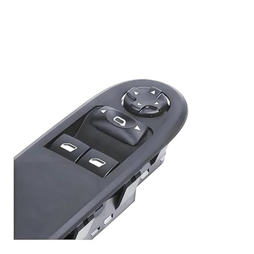 Commande de lève-vitre électrique avant gauche Peugeot compatible référence 98012275Xt