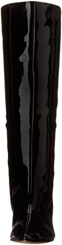 GUESS Women's Dayton Knee High Boot, Black Patent 001, 6.5 | Image 1