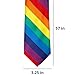 tiemart Striped Tie (Rainbow)
