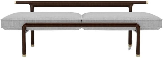 End Stool New Chinese Style Bed End Stool Solid Wood Bedside Stool Bedroom Shoe Bench Long Bench Bed Sofa Couch Long Bench(Medium)