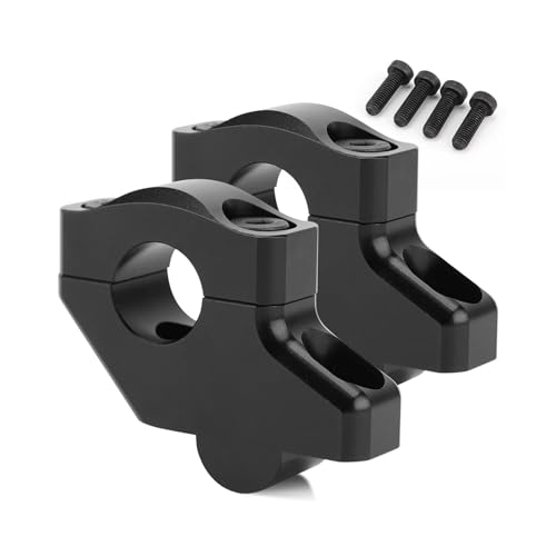 Riser guidon moto contre le mal de dos pontet de serrage arrière pour C109R et C109RT noir