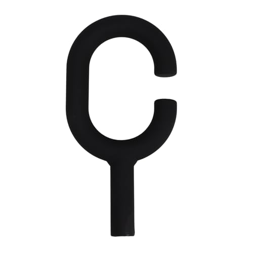 BESPORTBLE Mango de Paraguas al aire Mango para Sombrilla Empuñadura para Paraguas Plegable Hola de Repuesto para Plegable Compacto Páginas Black