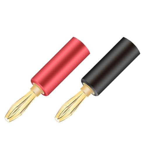 Connecteur banane pour câble 8mm de haut-parleur fiches haute fidélité