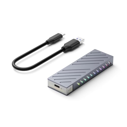 Brecantia M2 SSD�P�[�X NVMe SSD�G���N���[�W���[ 10Gbps USB 3.2 Gen2 USB C �|�[�^�u���O���G���N���[�W���[�c�[���t���[ B